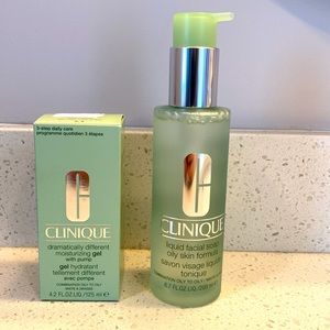 🎉 HOST PICK 🎉 NEW full size Clinique products - facial soap & moisturizer